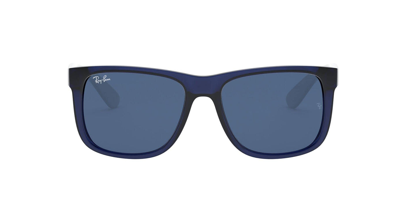 Rayban Justin Rubber Transparent Blue/Dark Blue