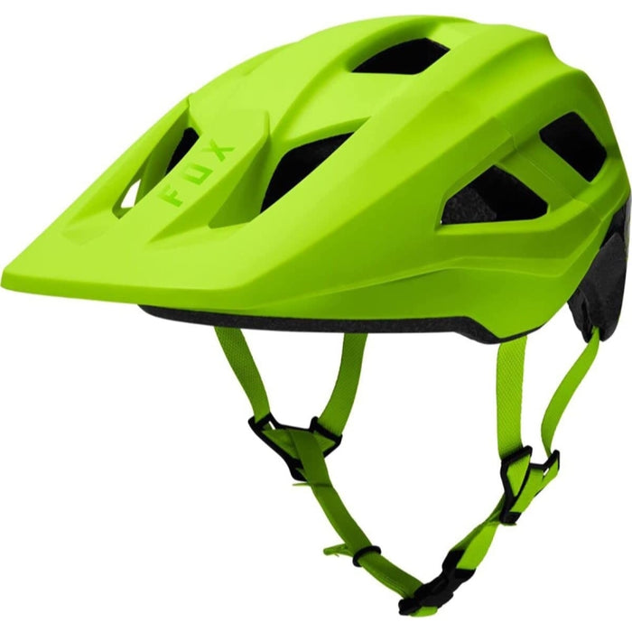 Fox Racing Mainframe Helmet Trvrs Fluorescent Yellow Medium