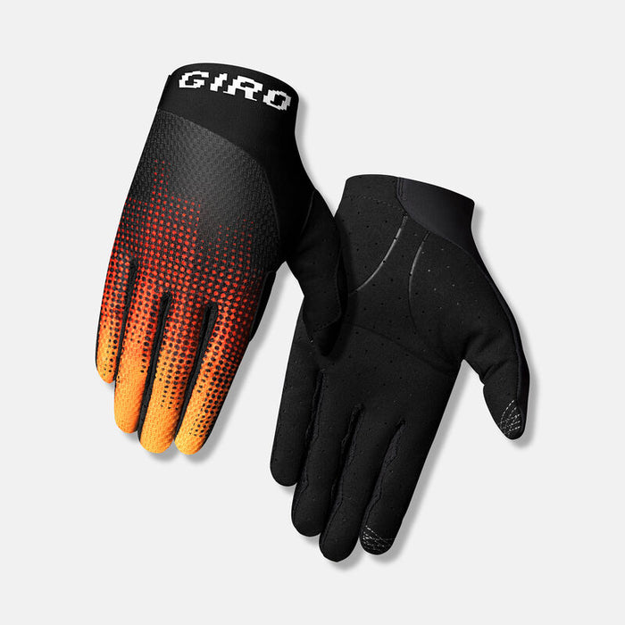 Giro Trixter Youth Bicycle Gloves Halftone Fire Large