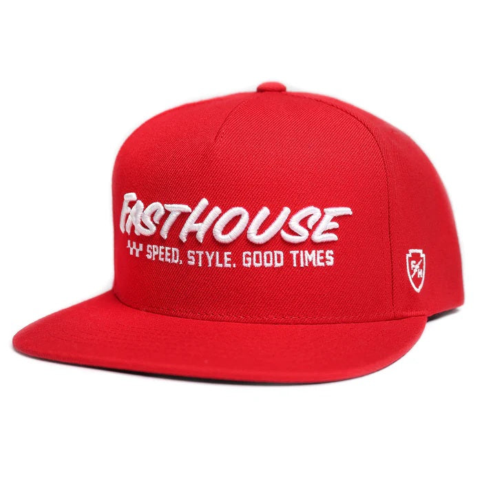 Fasthouse Essential Hat Red