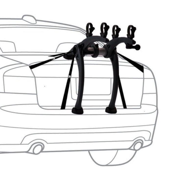 Saris Bones Trunk Rack: 2 Bike Black