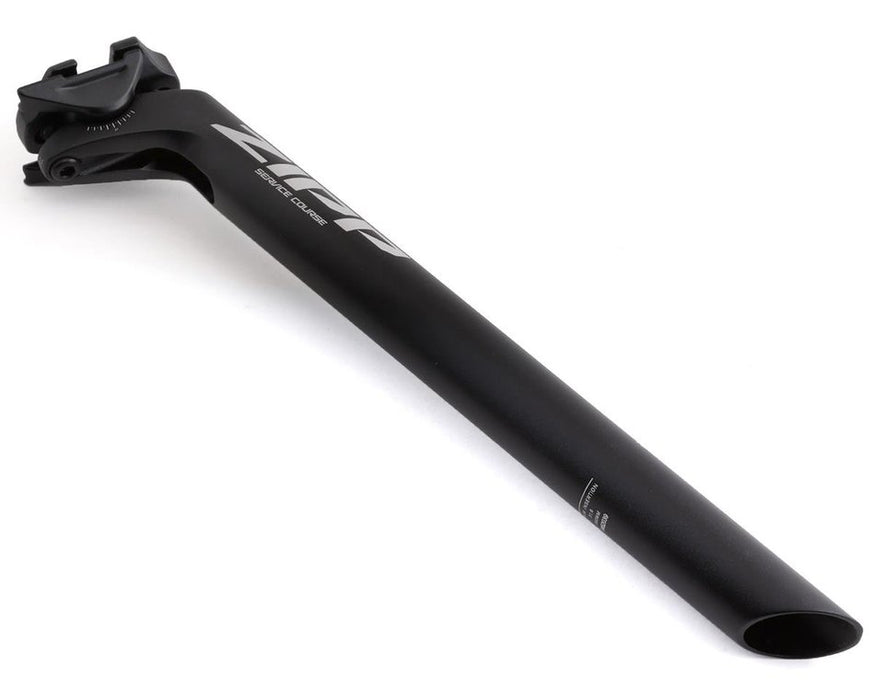 Zipp Service Course Seatpost - 31.6mm Diameter 350mm Length 20mm Offset Bead Blast Black B2