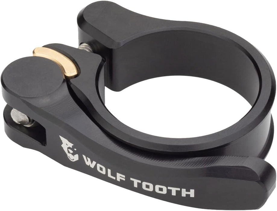 Wolf Tooth Seatpost Clamp 31.8Mm Quick Release Black