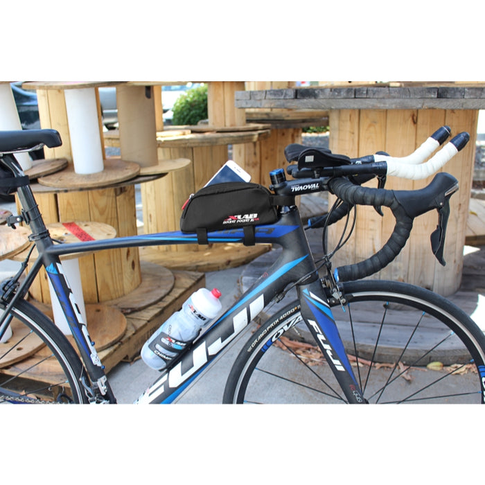 XLAB Rocket Pocket XL Plus Black Bicycle Top Tube Bags