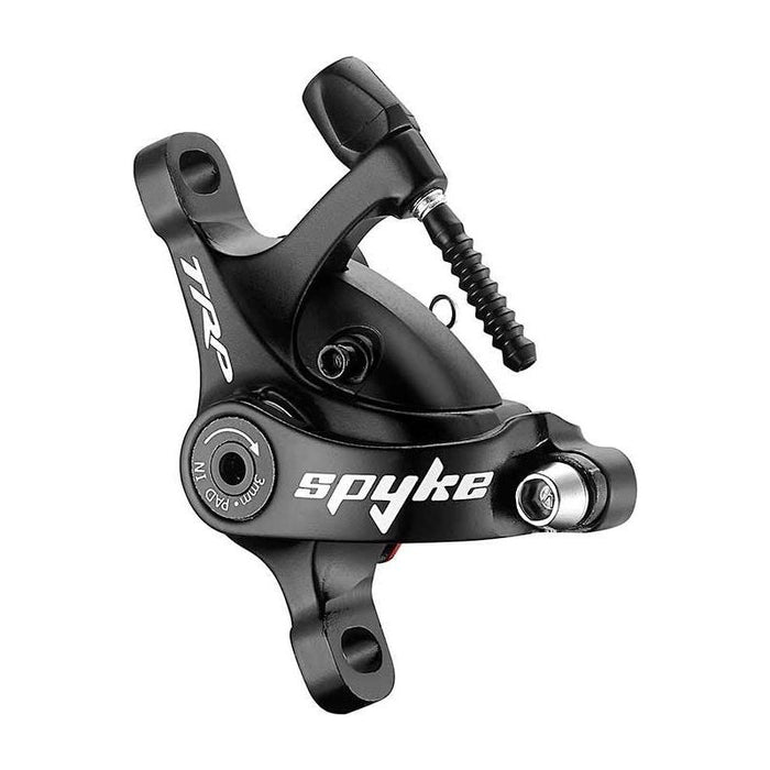 TRP Spyke Mechanical Post-Mount Caliper for long-pull levers without rotor Black