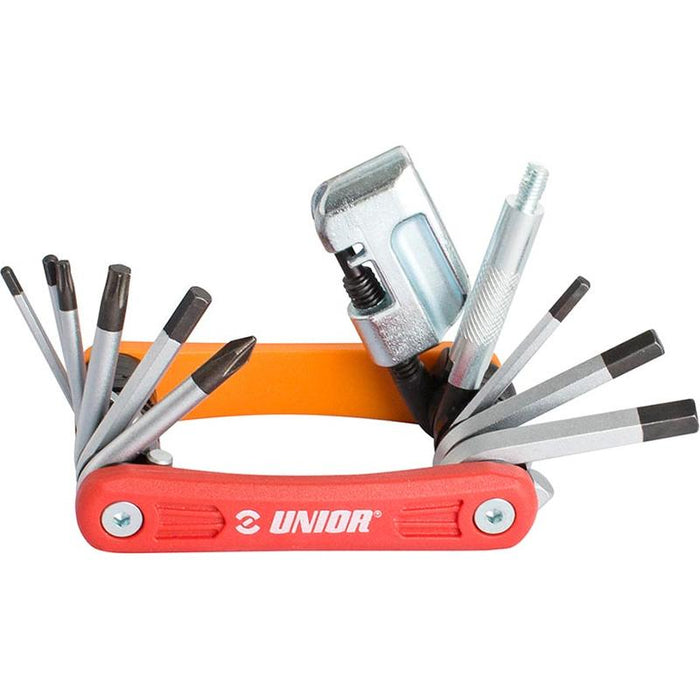 Unior, EURO13, Multi-Tools, Number of Tools: 13, Red/Orange