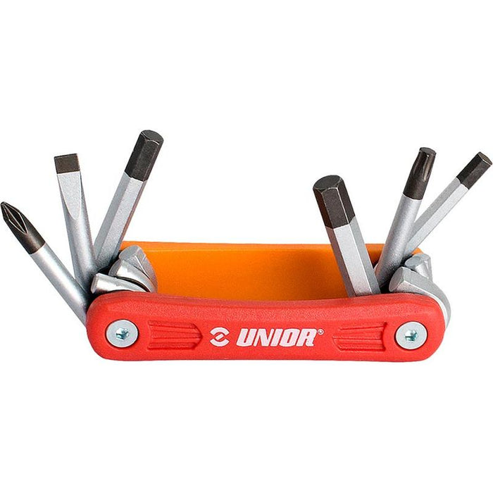 Unior, EURO6, Multi-Tools, Number of Tools: 6, Red/Orange