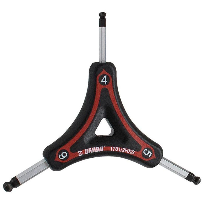 Unior, Y Ball End Hex Wrench, Hex Wrench, 4, 5, 6mm