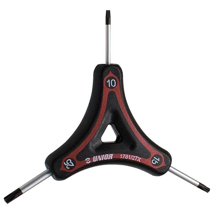 Unior, Y Torx Wrench, Torx Wrench, T10, T15, T25