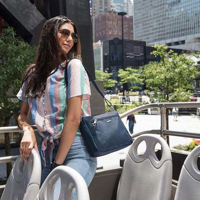 Travelon Anti-Theft Classic Mini Shoulder Lifestyle Crossbody & Totes