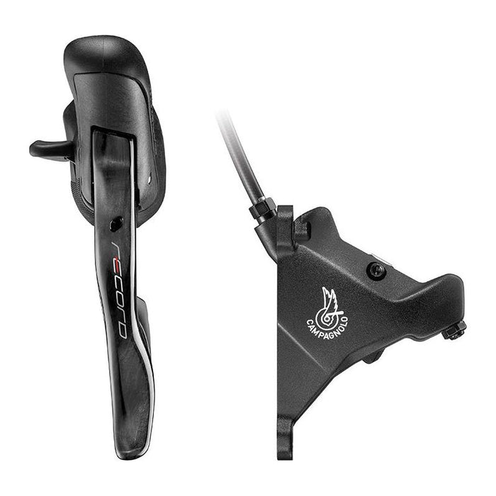 Campagnolo Record Ergopower Hydraulic Brake/Shift Lever and Disc Caliper Assembly Bicycle Brake Levers