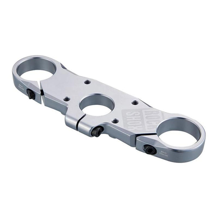 RockShox BoXXer C1 Flat Upper Crown 0mm Offset (36mm total offset on 27.5 46mm total offset on 29) Gray