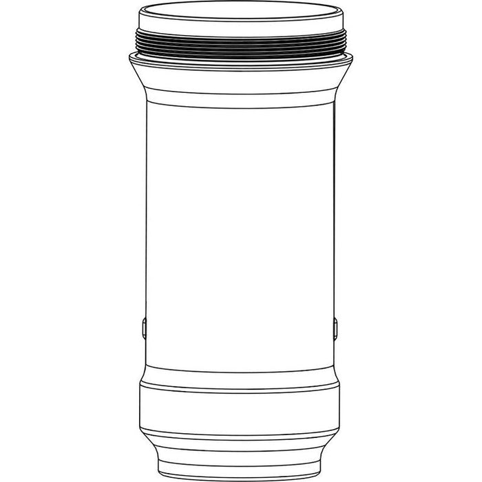 RockShox Rear Shock Air Can Assembly - Solo Air 185/210 x 47.5-55 Deluxe/Super Deluxe A1-B2 (2017) Black