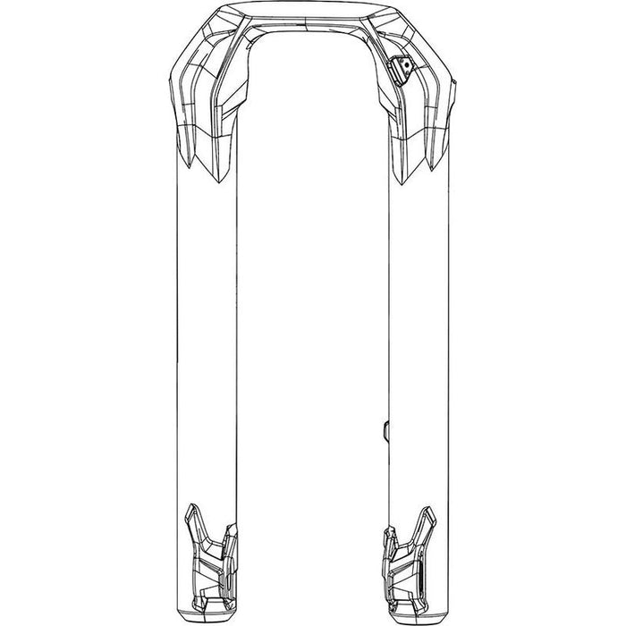 RockShox Lower Leg: BoXXer C1 29 20 x 110 mm Boost Spacing Diffusion Black