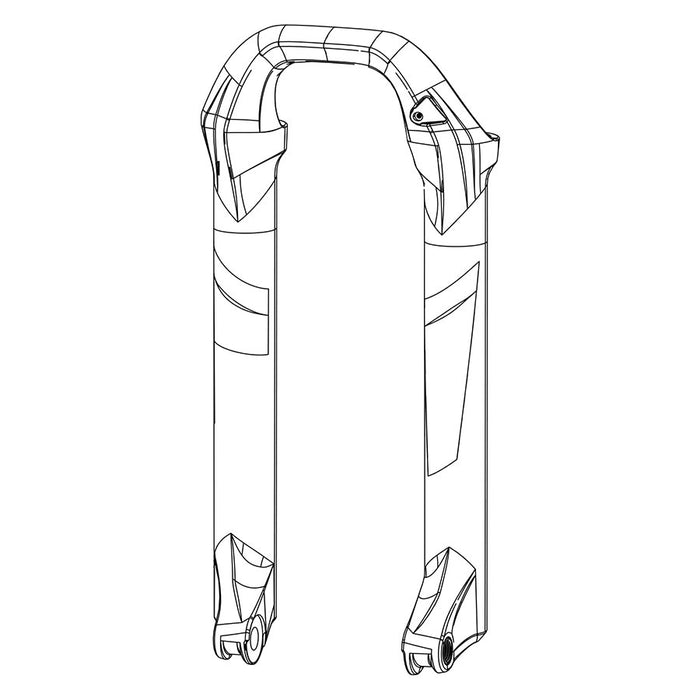 RockShox Lower Leg: Lyrik B1-C1/Yari A1-B1 29/27.5 15 x 110 mm Boost Spacing Diffusion Black