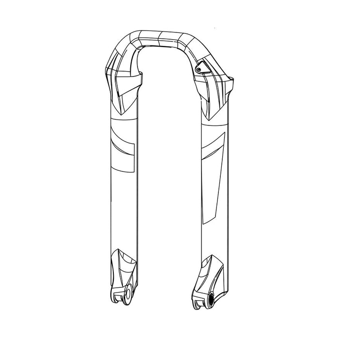 RockShox Lower Leg: Lyrik B1-C1/Yari A1-B1 29/27.5 15 x 110 mm Boost Spacing Red