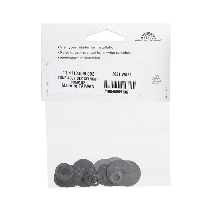 RockShox Rear Shock Tune Assembly - Compression Tune Configurations Deluxe Select B2