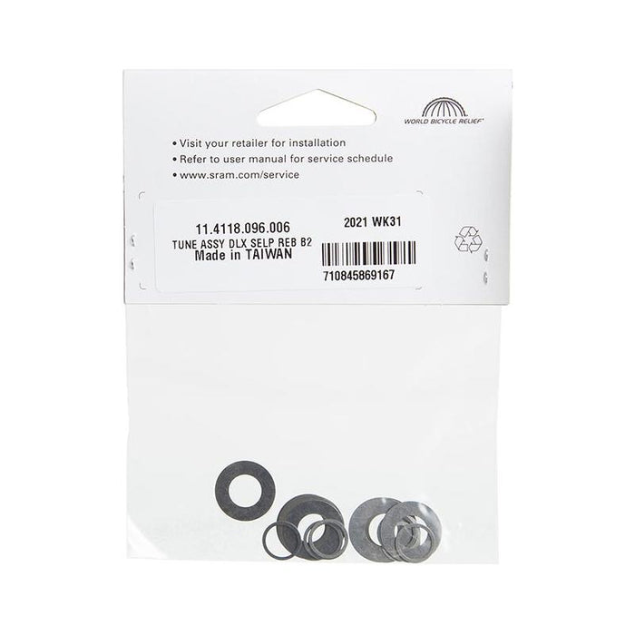 RockShox Rear Shock Tune Assembly - Rebound Tune Configurations Deluxe Select Plus B2