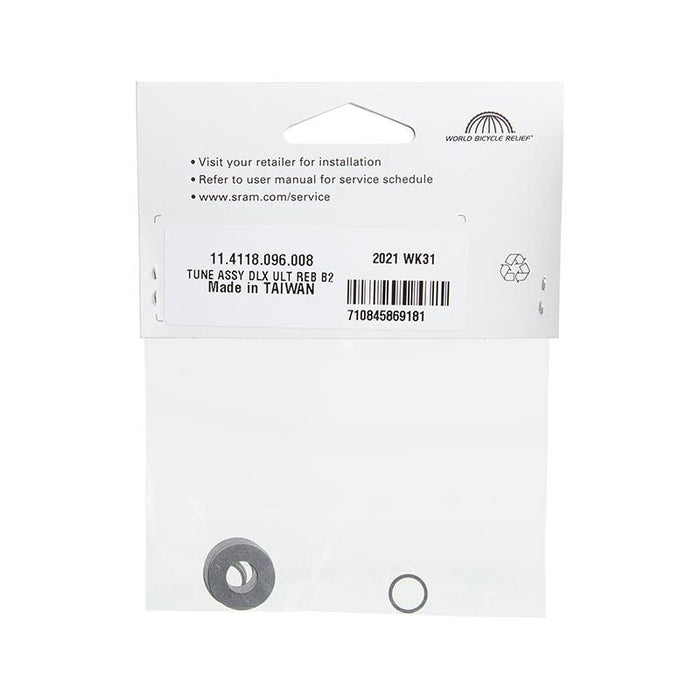 RockShox Rear Shock Tune Assembly - Rebound Tune Configurations Deluxe Ultimate B2