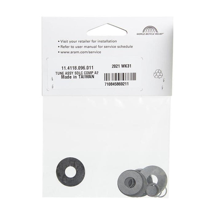 RockShox Rear Shock Tune Assembly - Compression Tune Configurations Super Deluxe Coil A2