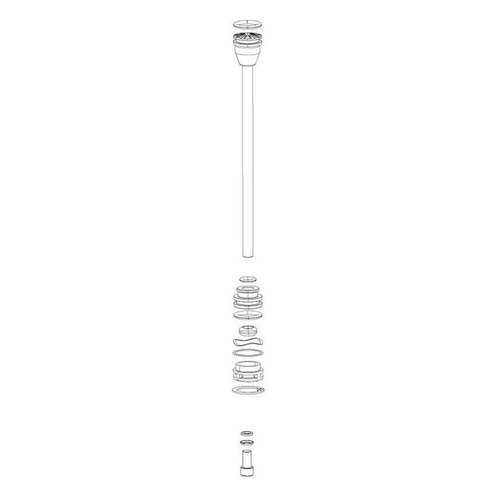 RockShox Solo Air Spring for RVL SA 140 BLK 120mm
