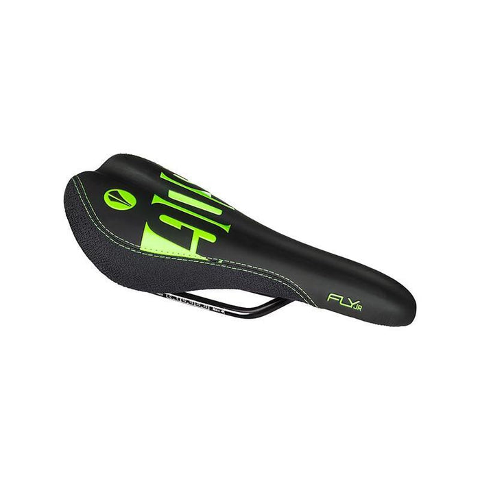 Sdg Components Fly Jr Saddle 235 X 122Mm Unisex 270G Black/Neon Green