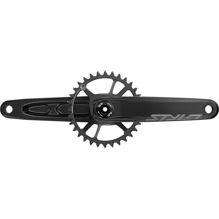TruVativ STYLO 6K Aluminum Eagle Crankset - 170mm 12-Speed 32t Direct Mount DUB Spindle Interface Black