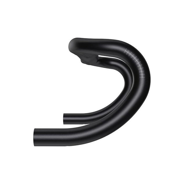 Zipp Service Course 80 Ergo Drop Handlebar - Aluminum 31.8mm 42cm Bead Blast Black A2