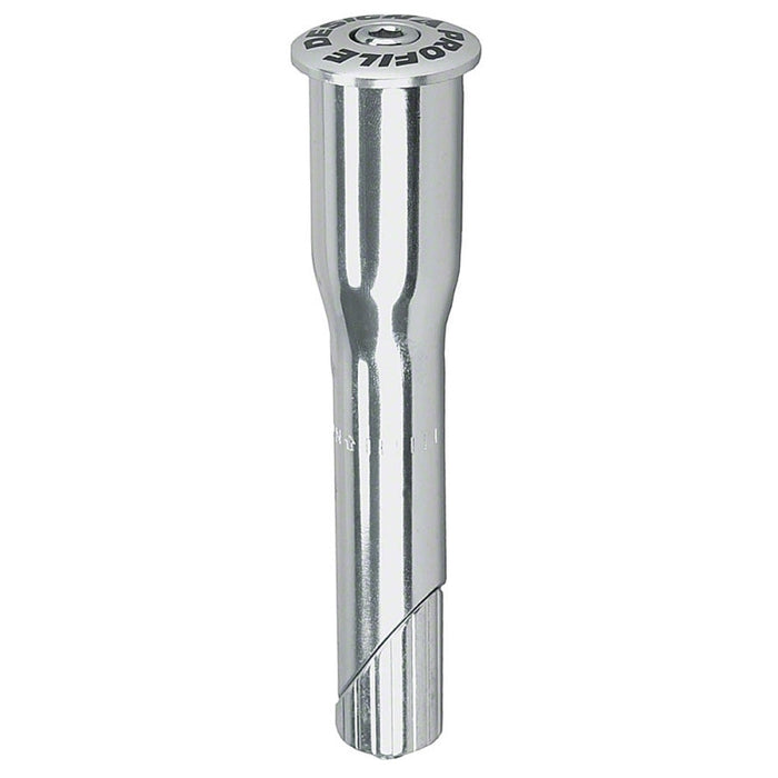 Profile Design Threadless Size Converter Silver 1" 1 1/8 150mm