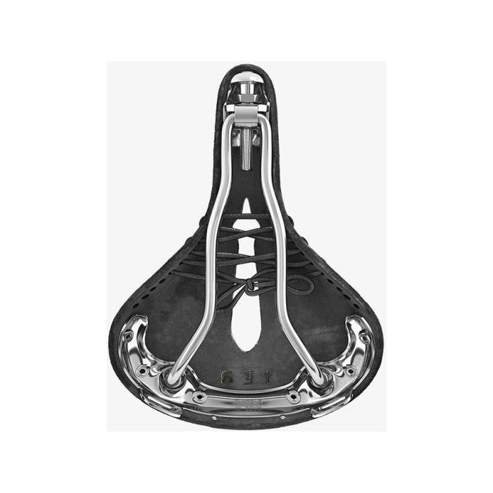 Brooks B17 Carved Steel Classic Leather Bicycle Saddle for Comfort Riding Bicycle Saddles