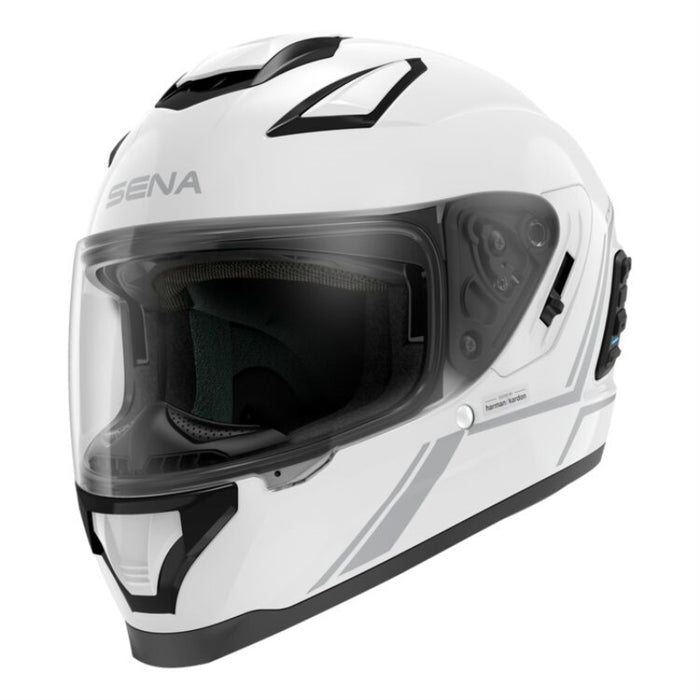 SENA Stryker Full Face Motorcycle Helmet With Mesh Intercom System for Riders