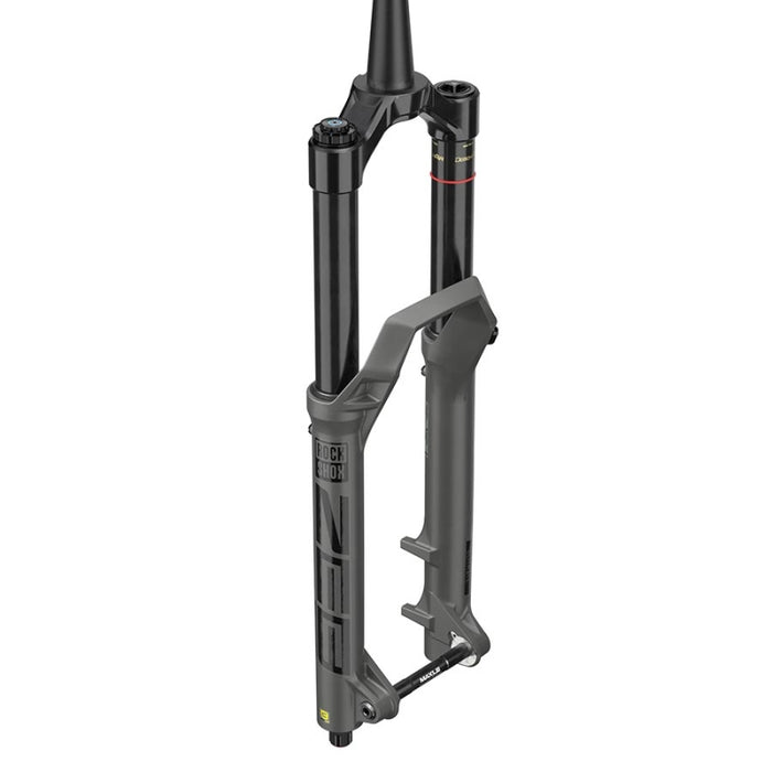 RockShox ZEB Ultimate Charger 3 RC2 Suspension Fork - 27.5 180 mm 15 x 110 mm 44 mm Offset Gray A2