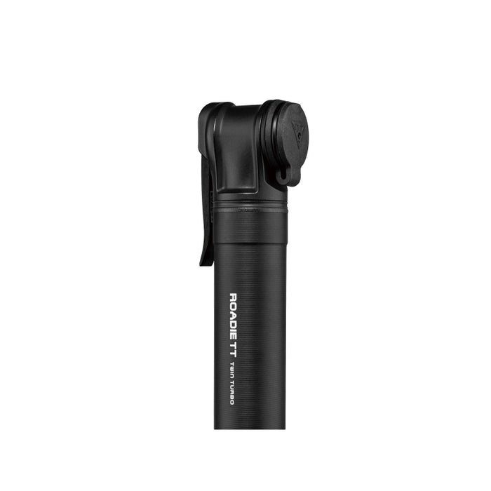 Topeak Roadie TT Mini Pump - 160psi Twin Turbo 195mm Black