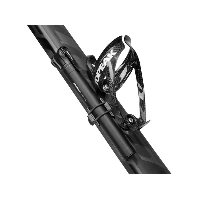 Topeak Roadie TT Mini Pump - 160psi Twin Turbo 195mm Black