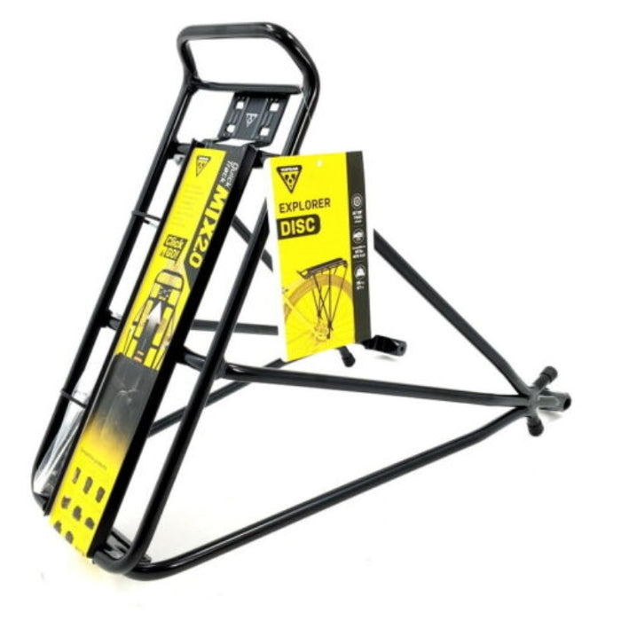 Topeak Explorer Tubular Rear Disc Rack - MTX 2.0 Black
