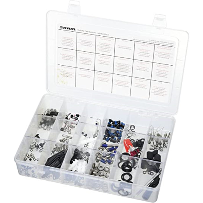 SRAM Guide Spares Tackle Box Bicycle Brake Seal Kits