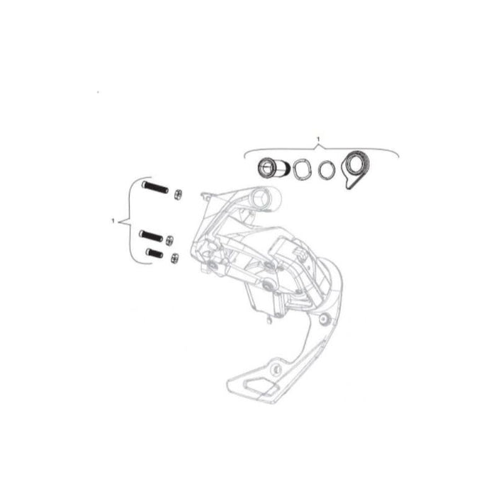 SRAM Red AXS B-Bolt/B-Screw/Limit Kit Bicycle Derailleurs