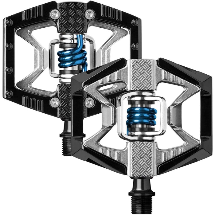 Crankbrothers Double Shot 2 Pedals - Single Side Clipless with Platform Aluminum 9/16 Bicycle Pedals