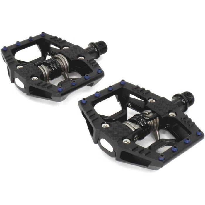 Crankbrothers Double Shot 3 Alloy Hybrid Flat & Clip-In Bicycle Pedals