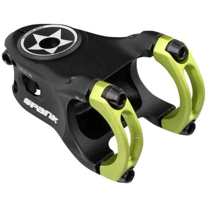 Spank Split Enduro Trail Shotpeen Anodized Bicycle Stem Green 38mm