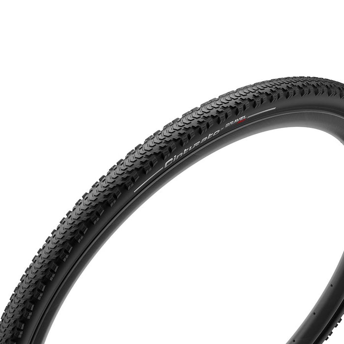 Pirelli Cinturato GRAVEL RC, Gravel Tire, 700x40C, Folding, Tubeless Ready, SpeedGrip, TechWALL+, 127TPI, Black