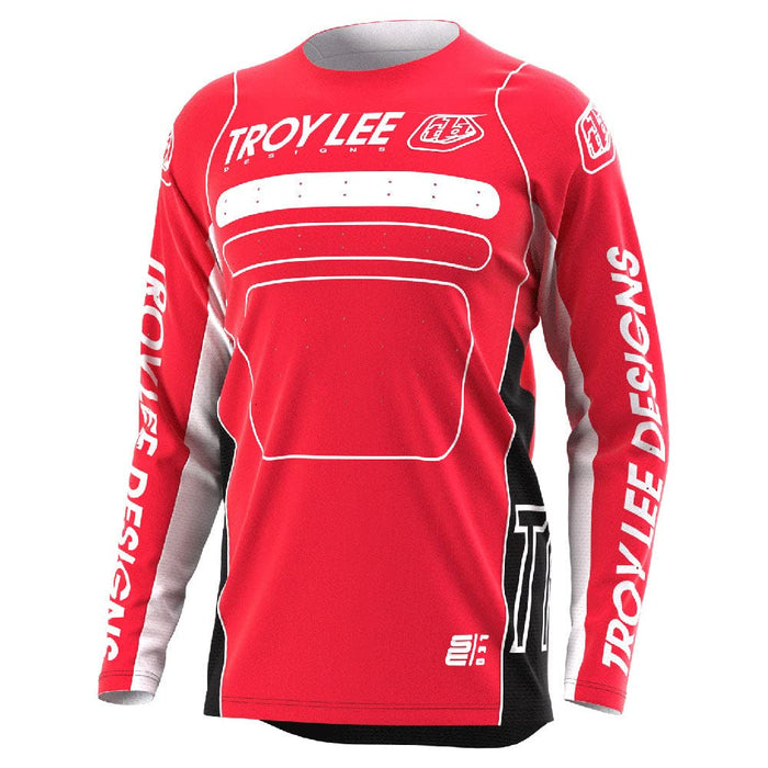 Troy Lee Designs Se Pro Jersey  Drop In Red,L Large