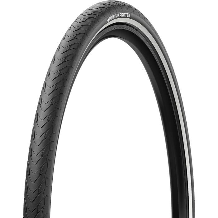 Michelin Protek Tire 700x35C Wire Clincher Protek 1Mm Reflex 22Tpi Black