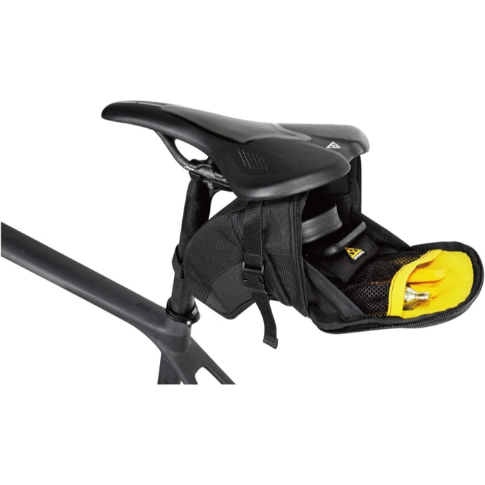 Topeak Aero Wedge Seat Bag - Strap-on Large Black