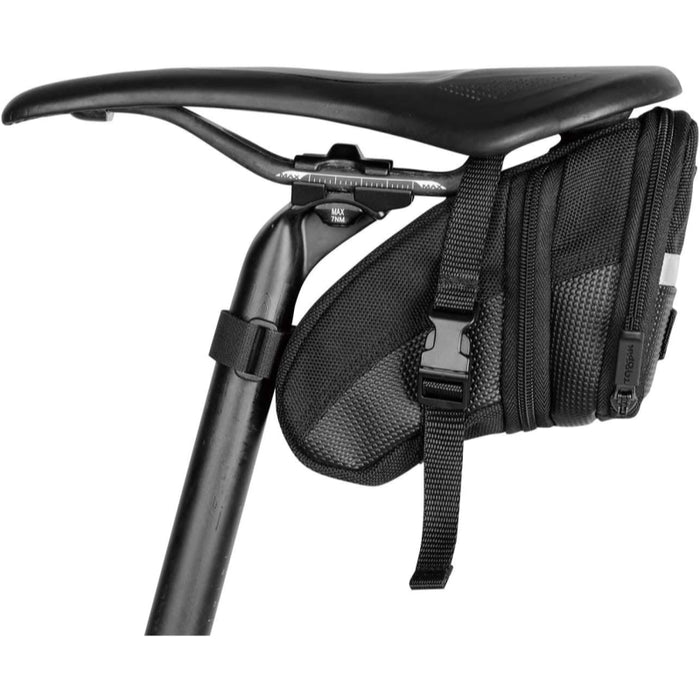 Topeak Aero Wedge Seat Bag - Strap-on Large Black