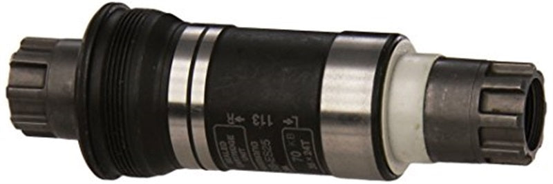 CARTRIDGE BOTTOM BRACKET. BB-ES51(02) SP LINED/HOLLOW-TYPE AXLE BSA 68MM-121 W/O FIXING BOLT. IND.PACK