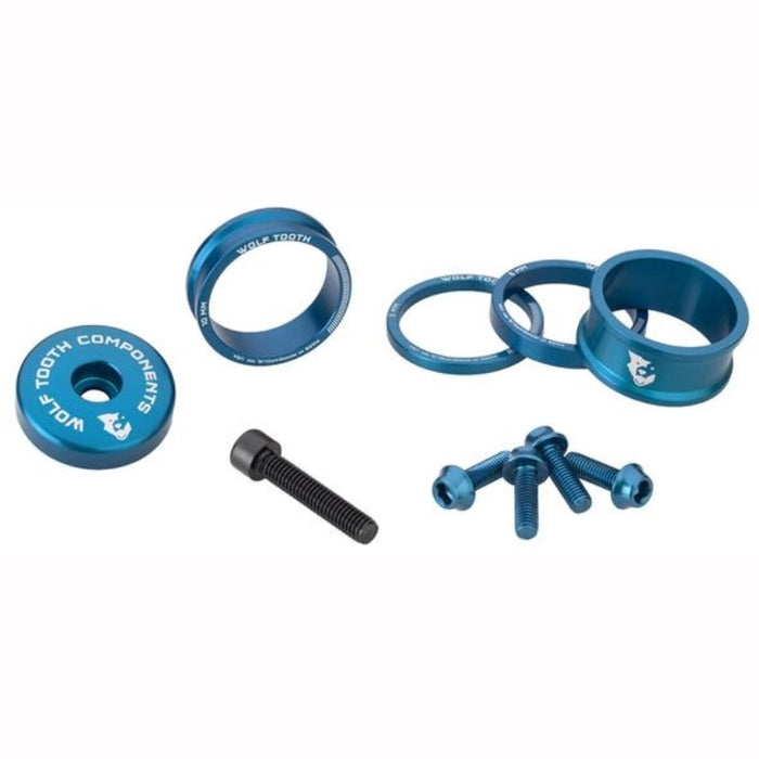 Wolf Tooth Anodized Bling Kit Blue