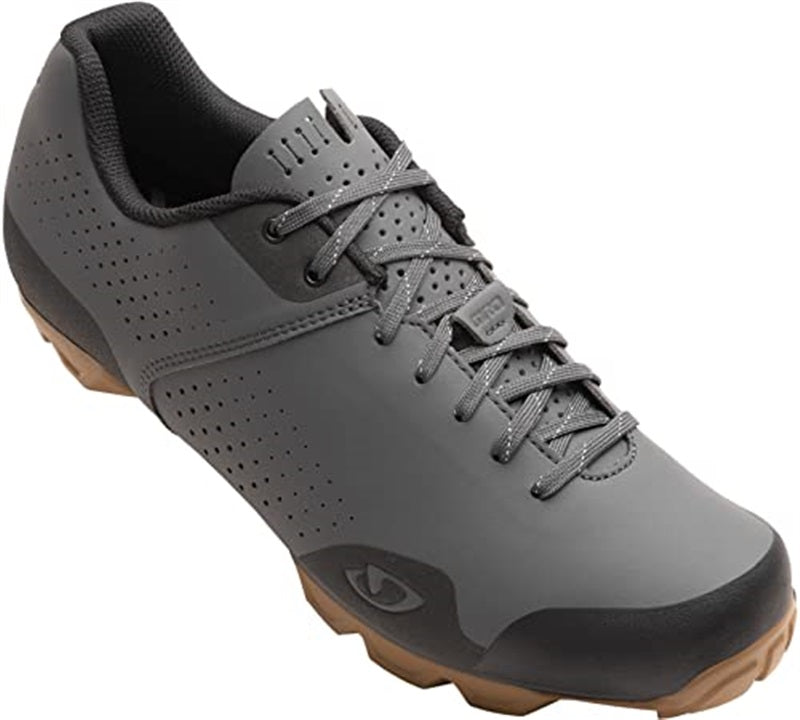 Giro Privateer Lace Dirt Shoes - Dark Shadow/Gum - Size 44