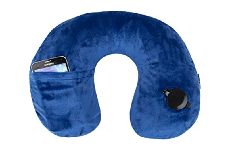 Travelon Deluxe Inflatae Pillow  Cobalt