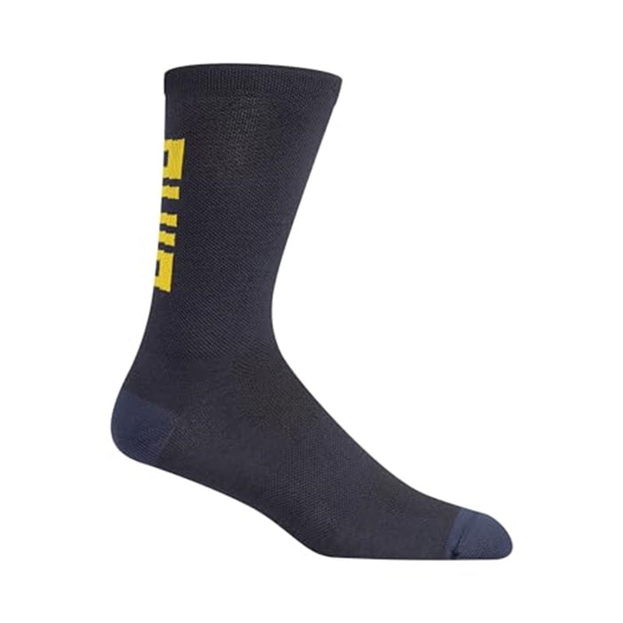 Giro Seasonal Merino Dark Shark/Spectra Yellow Small